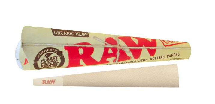 Papers - RAW Classic Cones 1 1/4 (6 Pcs per Box)