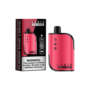 LUCID CHARGE - Dragonfruit Lychee Ice 7000 Puffs