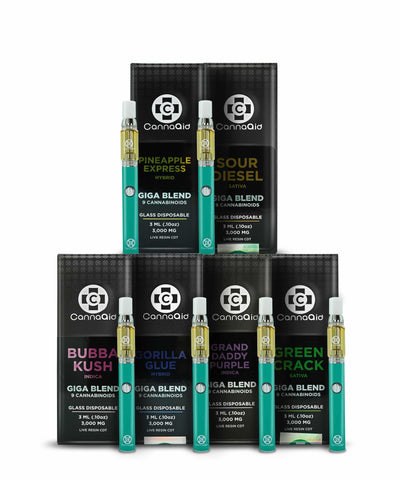 CannaAid BL 3 Gram Giga Blend (9 Cannabinoids)