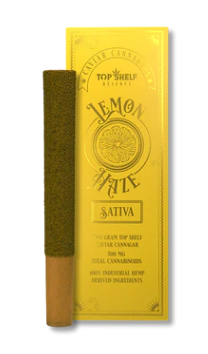 Top Shelf - 2g THC-A Cannagar Blunt - Lemon Haze (Sativa)