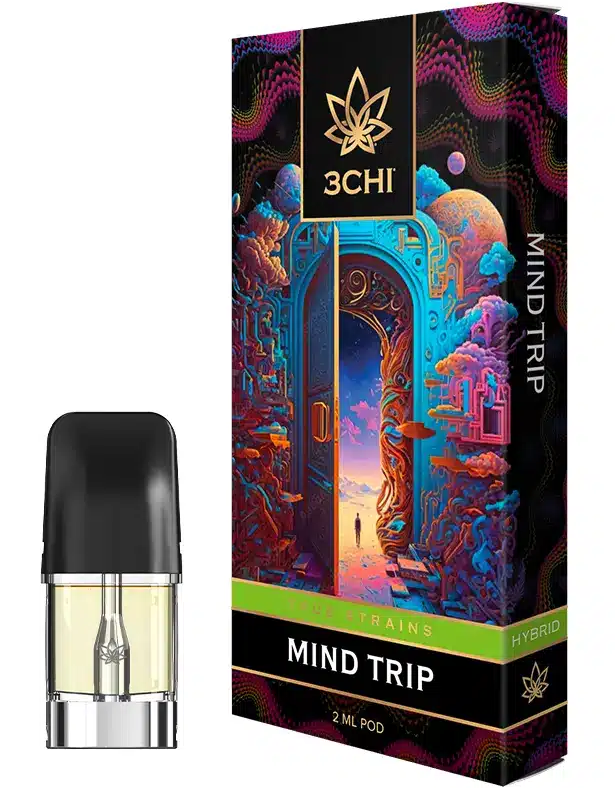 3CHI - Mind Trip – True Strains – 2ml Vape Pod(No Battery)