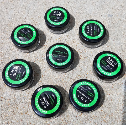 Puck - Pre-Coil - Mix Twisted .45 ohm