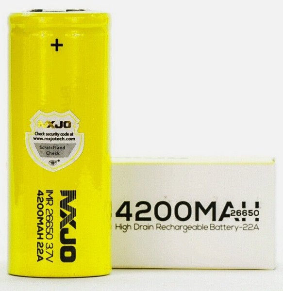 26650 MXJO 4200 mAh (40 amp) Battery