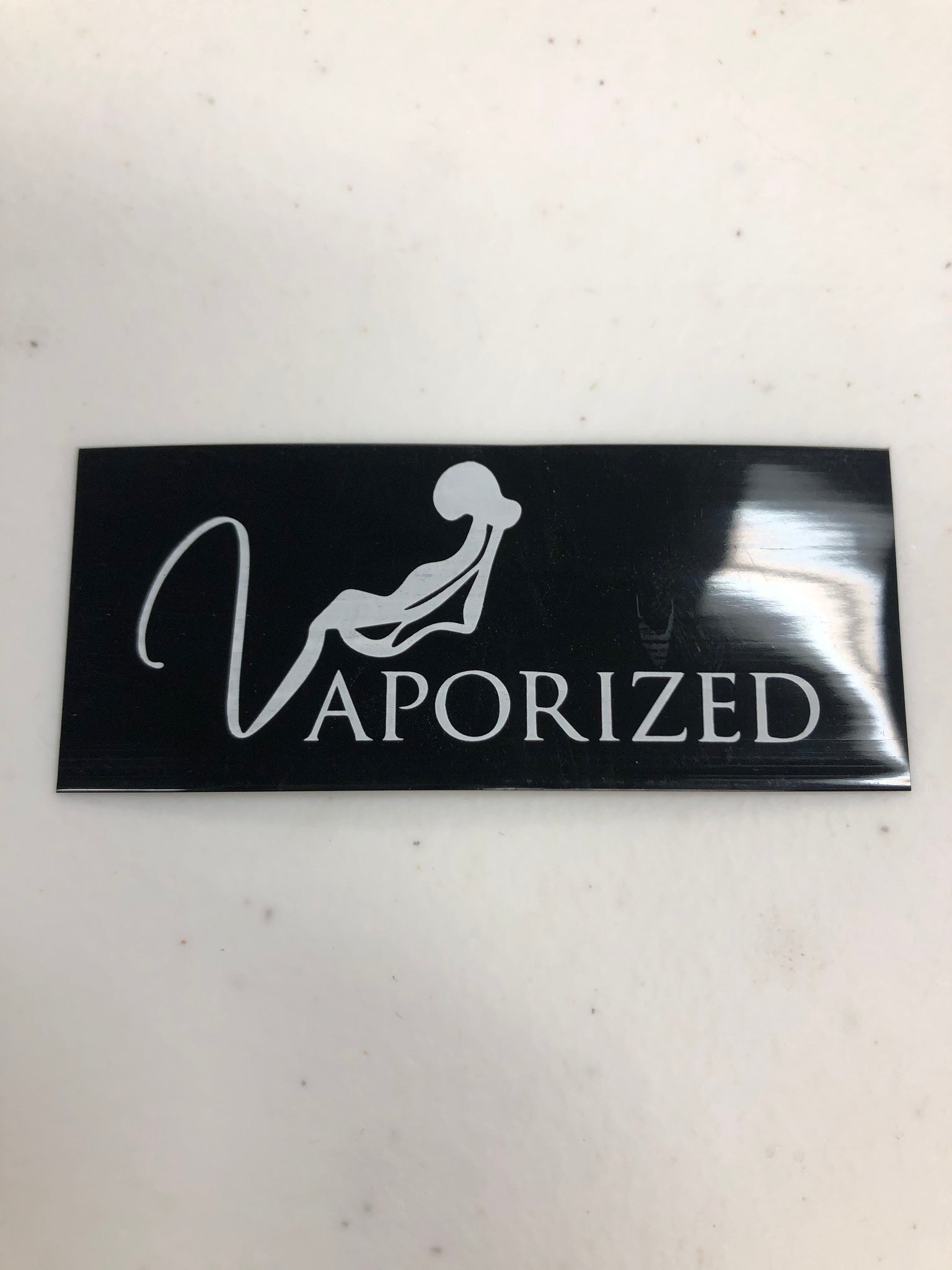 Battery Wrap (18650) Black - Vaporized Logo