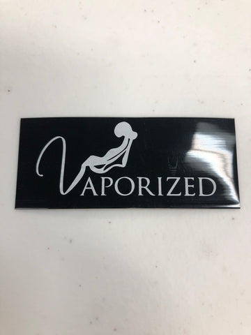 Battery Wrap (18650) Black - Vaporized Logo