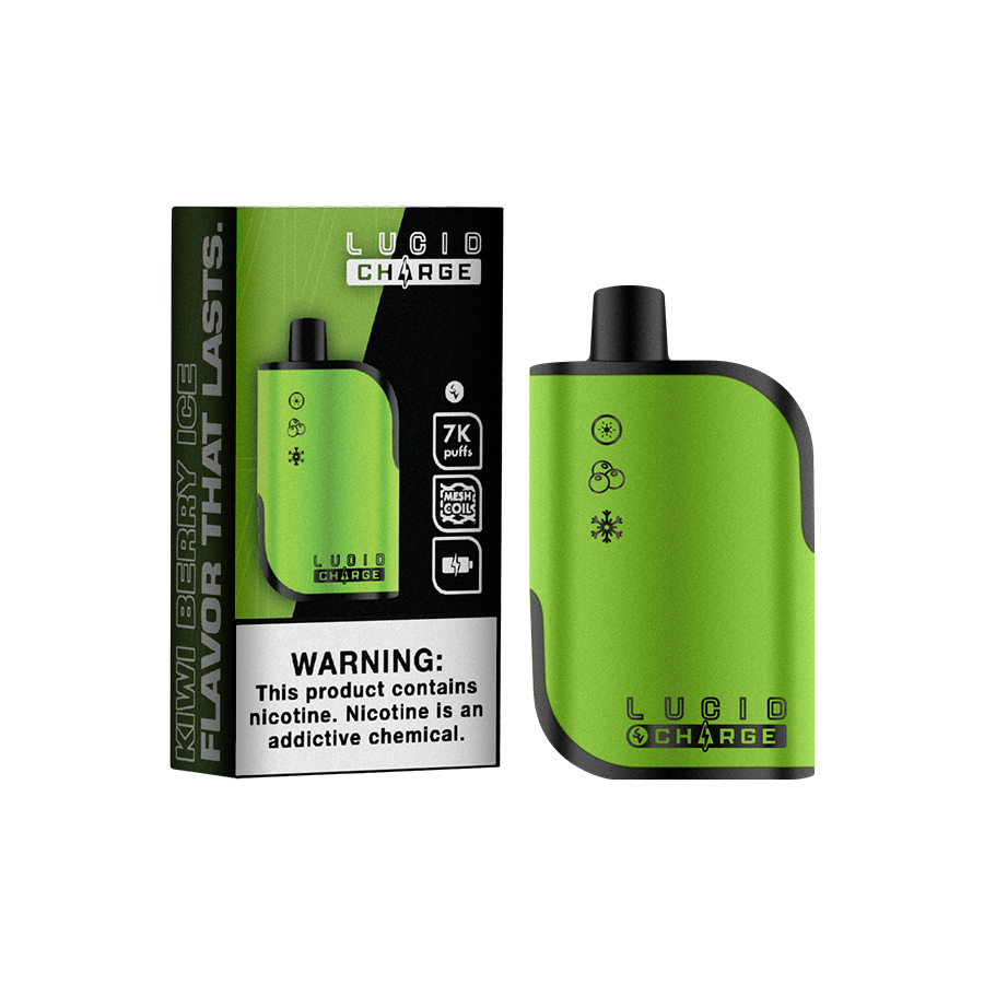 Disposable - LUCID CHARGE - Kiwi Berry Ice 7000 Puffs