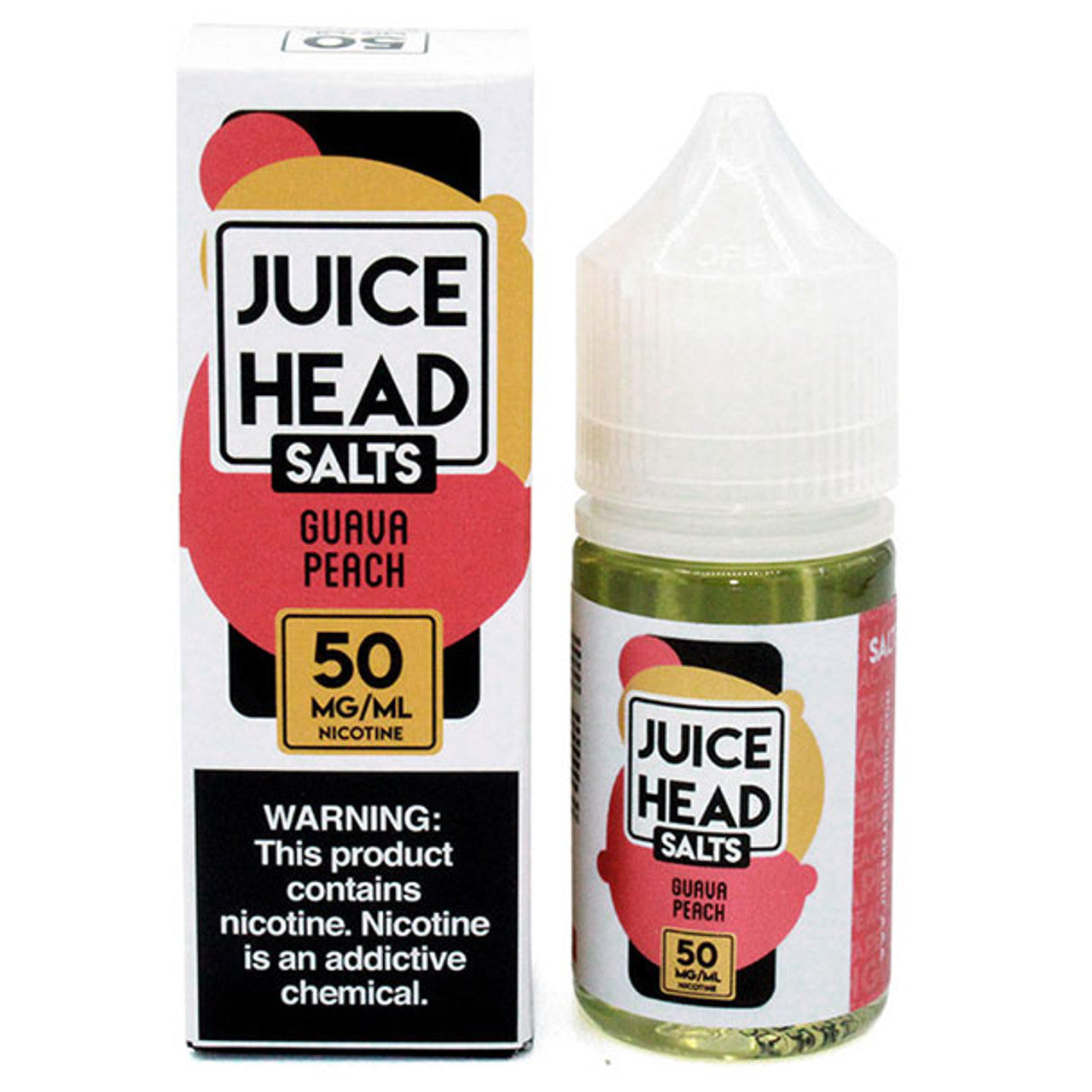 Juice Head Salt - Guava Peach 25mg