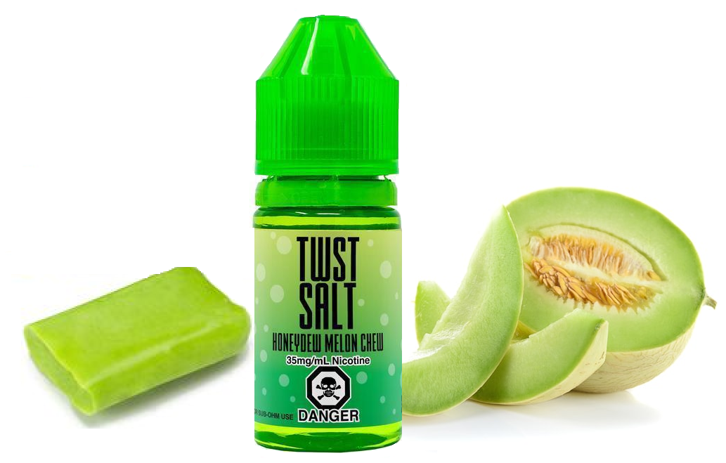 Twist Salt - (Green No.1) Honeydew Melon Chew 50mg