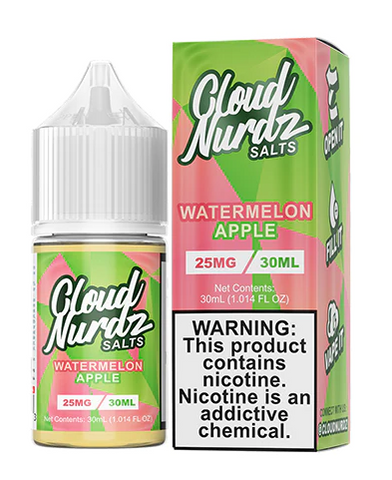 Cloud Nurdz Salt - Watermelon Apple 25mg