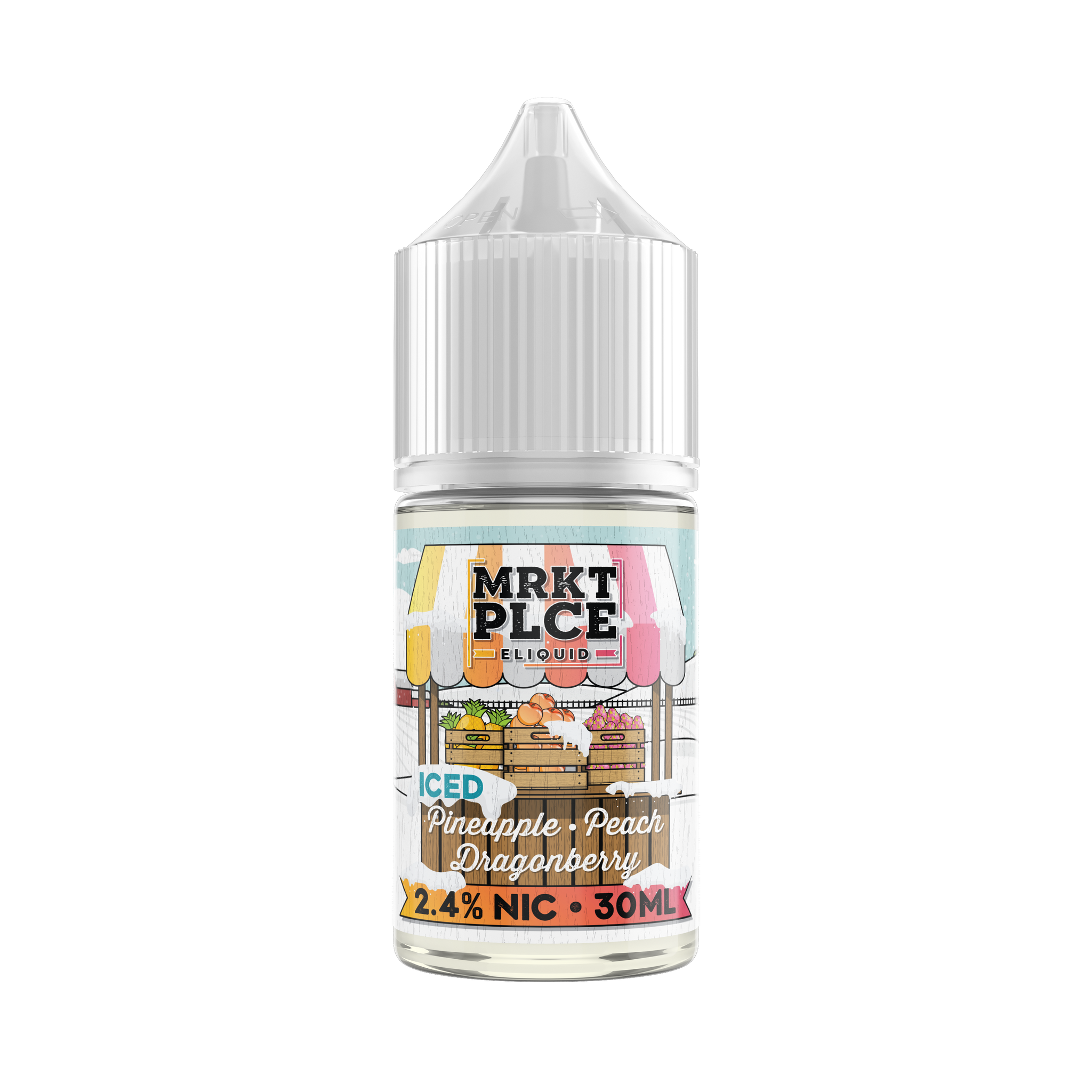 MRKT Place Salt - Pineapple Peach Dragonberry ICED 24mg