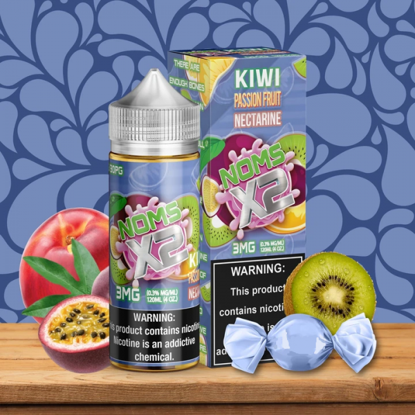 Noms X2 - Kiwi Passion Fruit Nectarine 3mg