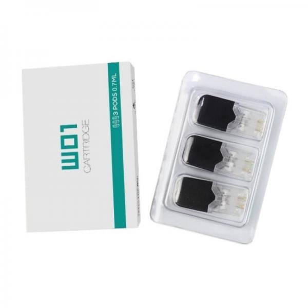 OVNS WO1 Empty Pods 3 pack-SOLD AS PACK(cotton)-(JUUL Compatible)