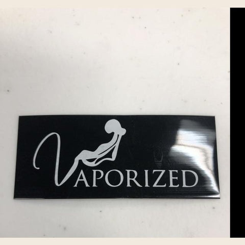 Battery Wrap (18650) Black - Vaporized Logo