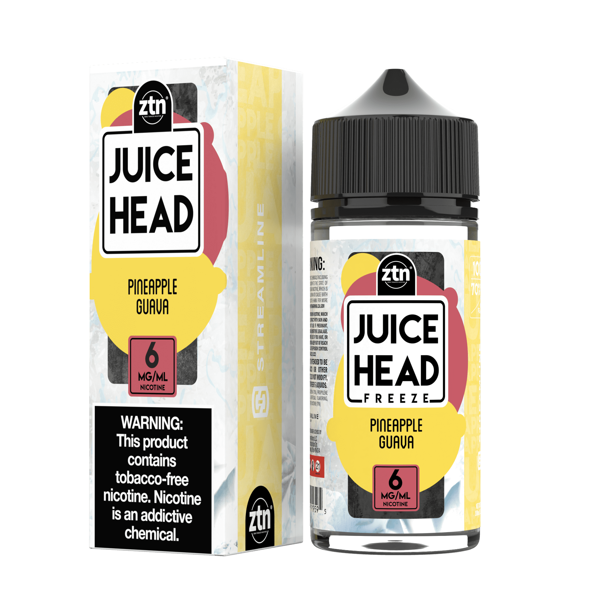 Juice Head - Pineapple Guava Freeze 3mg