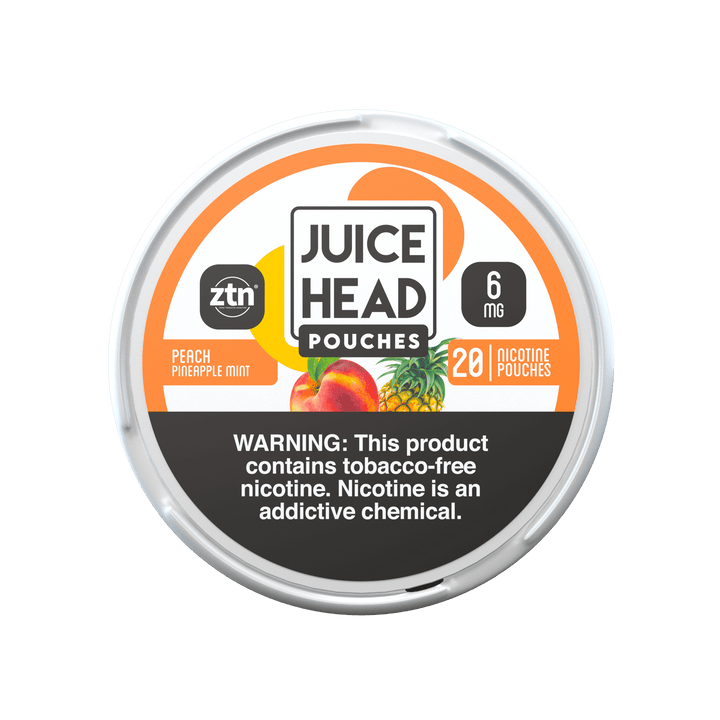 Juice Head ZTN Pouches - Peach Pineapple Mint .6mg