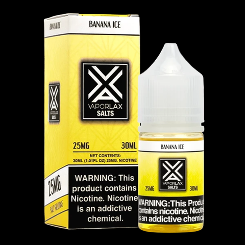 Vaporlax Salts - Banana Ice 25mg