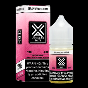 Vaporlax Salts - Strawberry Cream 50mg